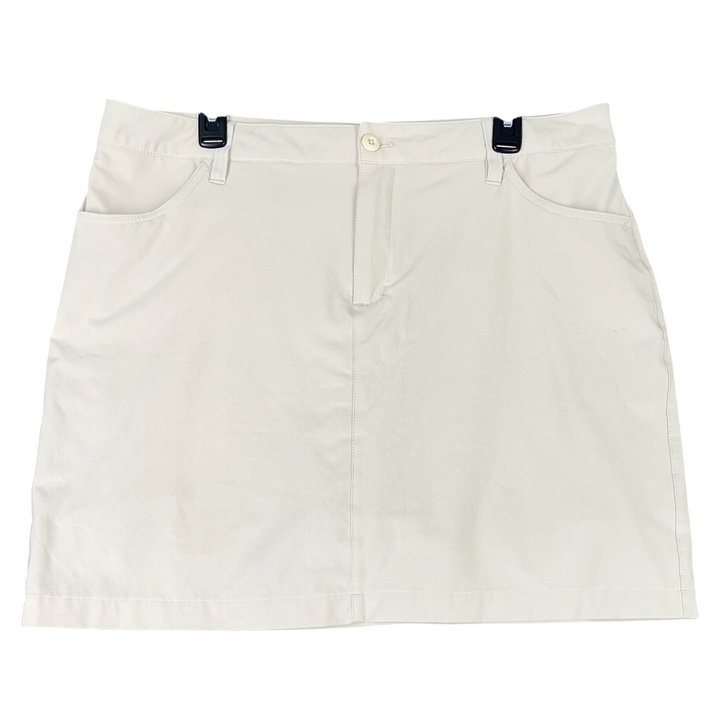 Eddie Bauer Travex Skort Women 14 Stretch Performance Lightweight Hiking Outdoor